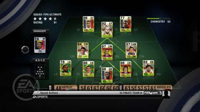 FIFA 11 Ultimate Team llega el 3 de noviembre gratis