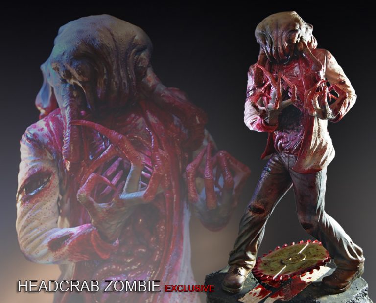 Figura de HeadCrab Zombie Half Life 2