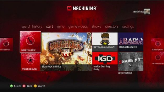 Machinima llega a Xbox 360 a través de Xbox LIVE