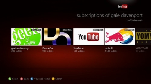 La aplicación YouTube aterriza en Xbox One