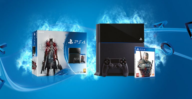PlayStation lanza dos packs de PS4 con Bloodborne y The Witcher III por 399 €
