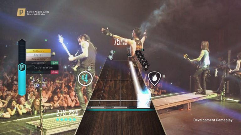 Los 10 canciones preferidas por los fans de Guitar Hero Live