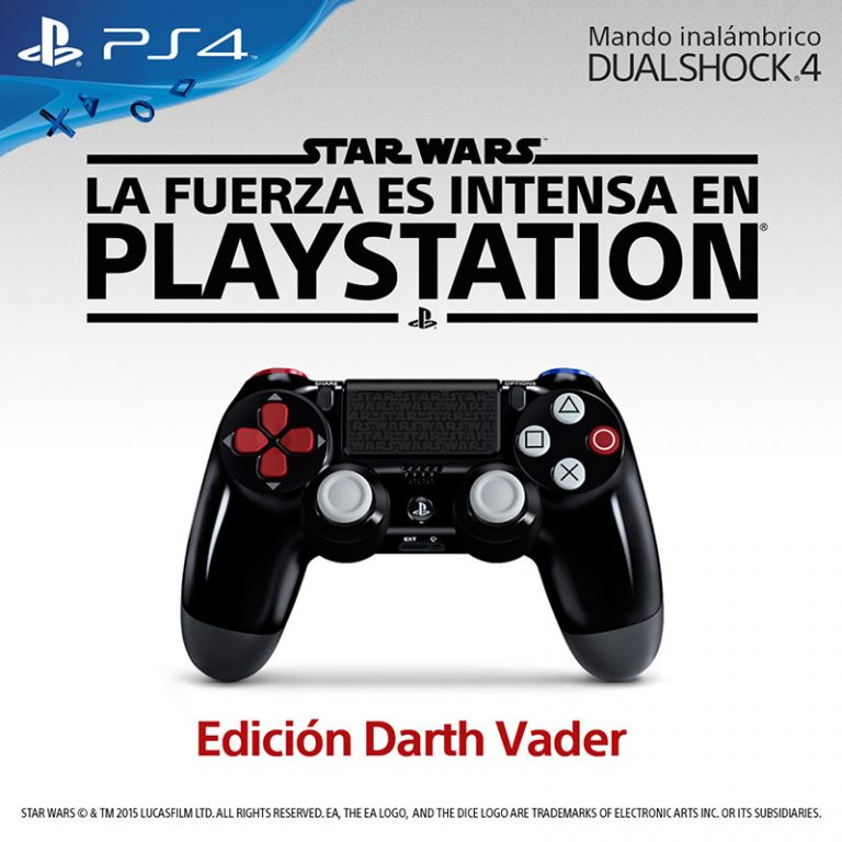 El mando DUALSHOCK 4 Edición Darth Vader ya tiene fecha de lanzamiento